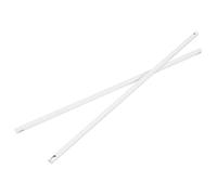 Toyvian 2pcs Guardrail Accessories Iron Stair Rail Parts for Indoor Handrail Poles Staircase Guardrail Replacement Spindles for Toddlers