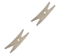 Toyvian 2pcs Guitar Bass Metal Multi-tool Spanner Wrench for Tightening Pots Jack Tuner Silver Knob Tool for Electric Guitar Bass Parts Accessories