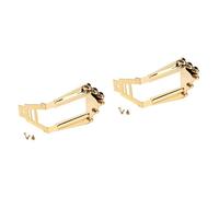 Toyvian 2pcs Guitar Bridge Tailpiece Acoustic Guitar Accessory Parts Tailpiece String