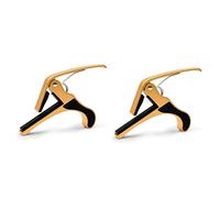 Toyvian 2pcs Guitar Capo Tune Fast Adjust Trigger for Acoustic Electric Guitar Metal Capo String Acoustic Use