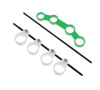 Toyvian 2pcs Guitar Expander Thumb Support Strengthener Exercises Guitar Training Tool for Electric Bass Ukulele Piano Saxophone Keyboard