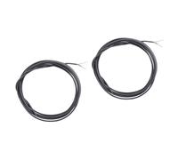 Toyvian 2pcs Guitar Shielded Wire Pickup Cable Hookup Wire for Complete Guitar Wiring