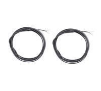 Toyvian 2pcs Guitar Shielded Wire Pickup Cable Hookup Wire for Guitar Pickup Circuit