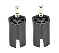 Toyvian 2pcs Guitar String Winder Plug Replacement Guitar Part Winder and Pin Puller