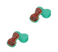 Toyvian 2pcs Guitar Violin Erhu Rosin for String Instrument Maintenance Premium Colophony for Violin Bow Grip Transparent for Use
