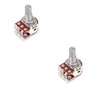 Toyvian 2pcs Guitar Volume Tone Knob Replacement Audio Potentiometer Easy Install