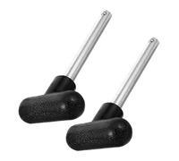 Toyvian 2pcs Gym Stack Pins Heavy Duty Weight Selector Pins for Strength Training Machines Replacement for Home Commercial Fitness Equipment