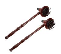Toyvian 2PCS Handheld Massage Hammer: Long Handle Massager Flexible Tapping Massage Hammer for Neck Shoulder Back and Whole Body