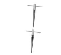 Toyvian 2pcs Handle Taper Tool for Guitar Bridge Pin Handheld Tapered Drill for Precision Instrument Repair and Maintenance and Wear-resistant Design