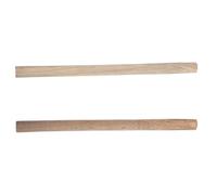 Toyvian 2pcs Hardwood Garden Hoe Handles Smooth Wooden Replacement Rods for Weeding Cultivating Tools and Comfortable Grip Practical Gardening Accessory