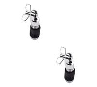 Toyvian 2pcs Hi-hat Clutch Replacement for Drum Hi-hat Stand Post Easy Install Remove Design Professional Drum Accessory