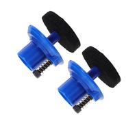 Toyvian 2pcs Hi-hat Cymbal Stand Holder Pad Drum Accessories for Low Volume Cymbals