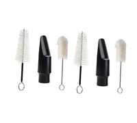 Toyvian 2pcs Horn Cleaning Brush Saxophone Brush for Music Instrument Accessories Saxophone Mouthpiece