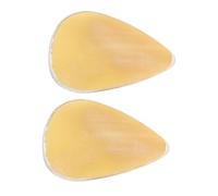 Toyvian 2pcs Horn Guitar Pick Natural Material Guitar Plectrum for Playing Performance