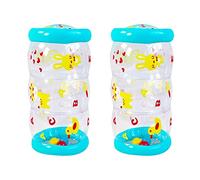 Toyvian 2pcs Inflatable Outdoor Toys Large Roller for Kids Babies Sturdy PVC Easy to Store