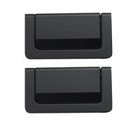 Toyvian 2pcs Invisible Zinc Alloy Furniture Pull Handle | Embedded Design, Concealed Appearance, Suitable for Kitchen Cabinets and Office Furniture, Sturdy Finish Resists Fading