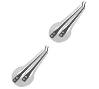 Toyvian 2pcs Jew's Harp Musical Instrument Metal Mouth Harp Ethnic Music Use for Beginners