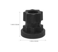 Toyvian 2pcs Kayak Camera Mount Base Adapter Plastic RAM Track Bracket for Kayak Rail Accessories Compatible with Camera Quick Release and Fishing Rod Holder for Canoe Boat Use