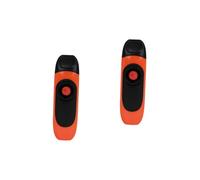 Toyvian 2pcs Kazoo Musical Instrument for Adults Boys and Girls Portable Kazoo Thick Sound Quality Replaceable Flute Membrane