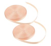 Toyvian 2pcs Khaki Ballet Shoe Strap Elastic for Pointe Shoes, 2.0cm Wide Polypropylene Stretch Band Providing Elastic Strap Support and Freedom of Movement for Dance Sessions