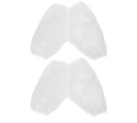 Toyvian 2pcs Leakproof Adult Diaper Cover Underwear Adjustable Leg Bands, Washable and Reusable Outer Pants for Daily Incontinence Care at Home, Unisex Simple White Brief Style