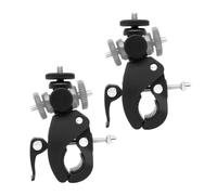 Toyvian 2Pcs Lightweight Bike Phone Bracket Durable Camera Rack Practical Board Holder for Safe Cycling for Enjoying Your Ride Experience