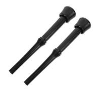 Toyvian 2pcs Livestock Milking Rubber Liners Replacement for Cow and Goat Milking Machine, Black Rubber Material with Universal Compatibility and Easy Maintenance for Dairy Farm Use