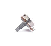 Toyvian 2pcs Long Knurled Split Shaft Guitar Volume and Tone Pots Audio Taper Potentiometer Knobs