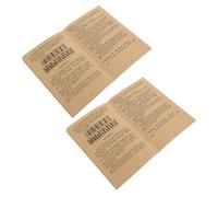 Toyvian 2pcs Mahjong Tutorial Manual for Beginners English Mahjong Rules Guide and Learning Book