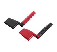 Toyvian 2pcs Manual Guitar String Winder with Dual-color Handles for Electric Acoustic Bass Guitars and Ukulele Compact Easy-grip Instrument Maintenance Tool for Quick String Changes and