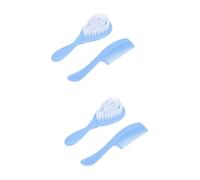 Toyvian 2pcs Massage Comb and Brush Boy Girl Safe Anti-Static Hair Care Tools for Gentle Scalp Massage and Hair Care