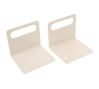 Toyvian 2pcs Mattress Slide Stopper Bar White Anti-slip Bed Frame Retainer Clips for Wooden Boards Prevent Mattress Displacement Protect Furniture and Secure Positioning