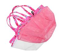 Toyvian 2PCS Mesh Shower Large Capacity Quick Dry Toiletry Tote Bags with Ergonomic Handle for Women Bathroom Organizer Portable for Gym Travel Beach Camping