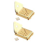 Toyvian 2pcs Metal Triangle Mandolin Tailpiece Mandolin Accessory for Enhanced Tone and Volume Easy Installation Screws for Upgrading Your Instrument