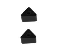 Toyvian 2pcs Mic Microphone Logo Flag Station for Interview Hole for Recording Gaming Setup