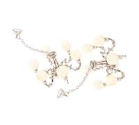 Toyvian 2pcs Miniature Dollhouse Ceiling Lamps Silver Hanging Lights Realistic Vintage Scene Model for DIY Crafting and Dollhouse Decoration