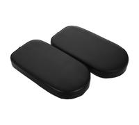 Toyvian 2pcs Multifunctional Bicycle Rear Seat Cushion with Artificial Leather Cover for Men, Comfortable and Safe Bike Saddle for Cycling, Removable and Breathable Design