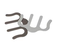 Toyvian 2pcs Music Page Holder Clips for Piano Score Universal Large Music Note Clamp Black and White Mixed Colors Random Color