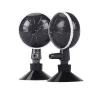 Toyvian 2pcs Nano Bubble Disk for Aquarium Airstone Air Bubble Disc round Oxygen Diffuser Fish Tank Use