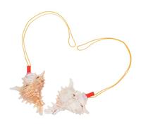 Toyvian 2Pcs Natural Sea Conch Shell Whistle Horn Blow Horn Noise Maker for Undersea Party Decorations and Home Coastal Ornament