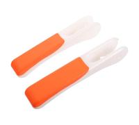 Toyvian 2pcs Non Slip Commode Arm Pads with Ergonomic Support for Elderly and Disabled, White Plastic, Bath & Shower Safety Seating for Toilet Chair