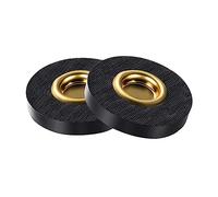 Toyvian 2pcs Non-slip Portable Cello Mats with Floor Protection Pads, Round Cello Rest Pads for Instrument Stability and Scratch Prevention on Hard Surfaces