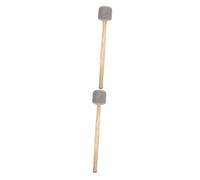 Toyvian 2pcs Non- Wooden Drumsticks Grip for Bass and Practice Percussion Sticks for Various Musical Styles Comfortable Control and Stable Design