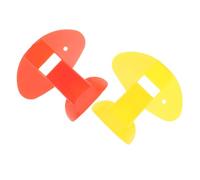 Toyvian 2pcs Nose Flute Whistle Trainer for Boy Girl Musical Class Plastic Musical Whistle for Breath and Oral Muscle Practice