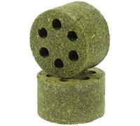 Toyvian 2pcs Organic Timothy Hay Rabbit Chewing for Pets and Bunnies, Safe and Reliable Interactive Made from Synthetic Material, Natural Green Colour for Comforting Chewing Play