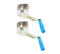 Toyvian 2pcs Outdoor Volleyball Badminton Net Tensioner Tool Weatherproof Hand Crank Tightening Device for Easy Installation and Smooth Control Standard Sports Poles
