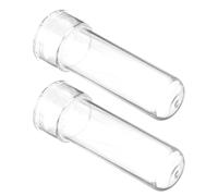 Toyvian 2Pcs Plastic Reusable Ice Column Tubes for Beer Tower Cooling with Easy Installation for Outdoor Events and Barbecue Parties