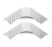 Toyvian 2pcs Pool Table Fish Scale Corner Protectors Anti-collision Cushion for Billiards Table Edges Easy to Install and Sports Accessory