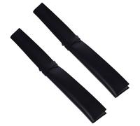 Toyvian 2pcs Portable Drumstick Bag for Mallet Sticks Bag Strap Pu Drumstick Case Holder for Drummer Accessories for Band Rehearsal
