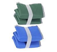 Toyvian 2pcs Portable Folding Seat Cushion Mat Durable Outdoor Picnic Cushion with Oxford Cloth Pearl Cotton for Camping Beach and Family Trips Washable and Lightweight